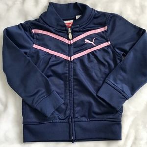 Girls Puma track jacket